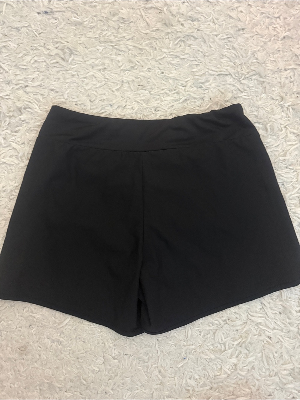 Hang Ten Women's Black Athletic Shorts with Zip Pocket - Picture 4 of 10